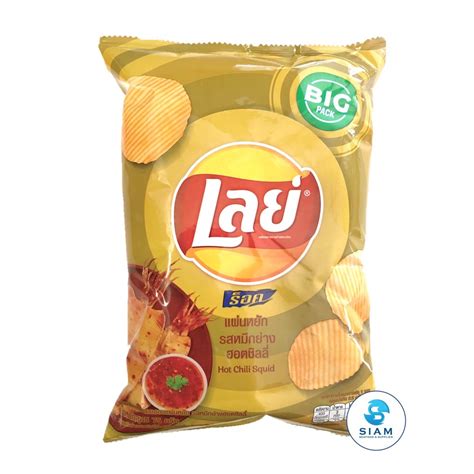 Get Lay S Potato Chips Hot Chili Squid Flavor Delivered Weee Asian
