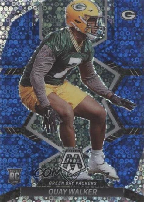 Quay Walker Mosaic No Huddle Blue Price Guide Sports