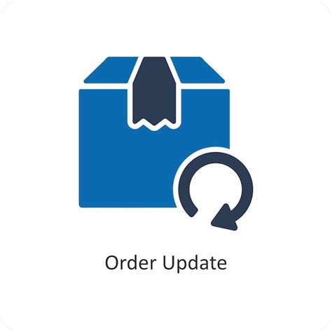 Premium Vector Order Update And Refresh Icon Concept