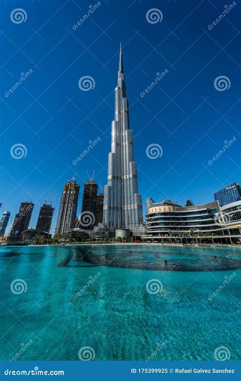 Dubai VAE 26 December 2019 Bekijk De Burj Khalifa Met Het