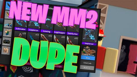 New Murder Mystery 2 Duplicater Dupe Knives 2023 Script Youtube