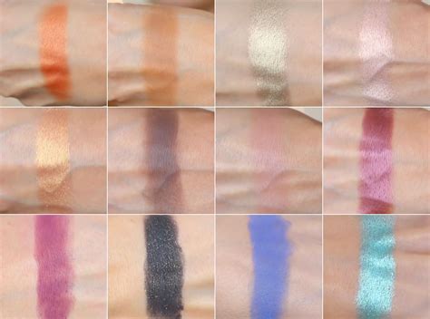 Colourpop X Kathleenlights The Zodiac Collection Palette Swatches