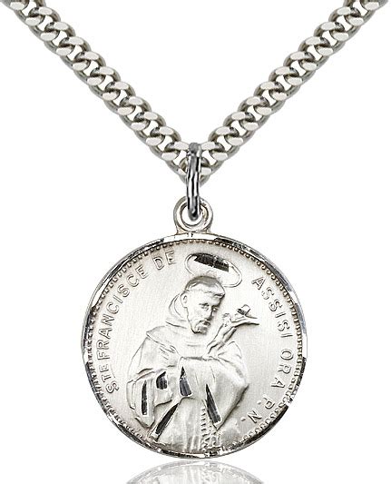 St Francis Of Assisi Pendant O Connors Church Supply