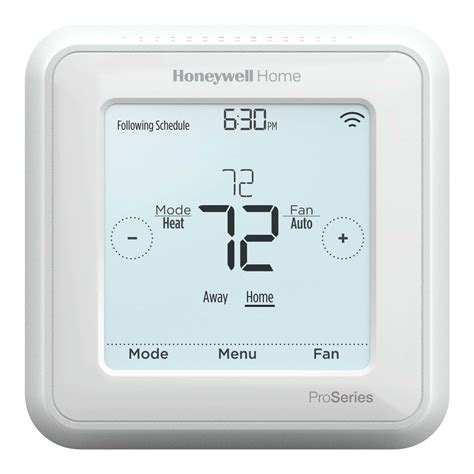 Honeywell Home T6 Pro Programmable Thermostat Manual