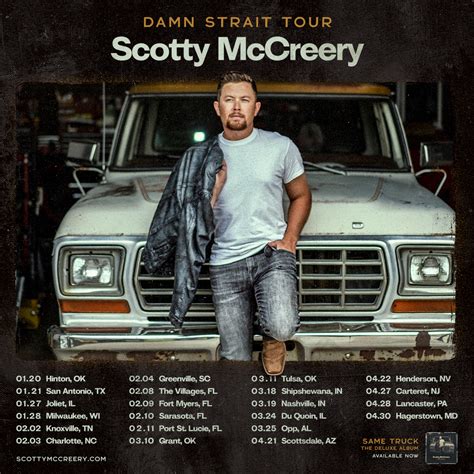 SCOTTY McCREERY ANNOUNCES 2023 DAMN STRAIT TOUR Music Matters Magazine