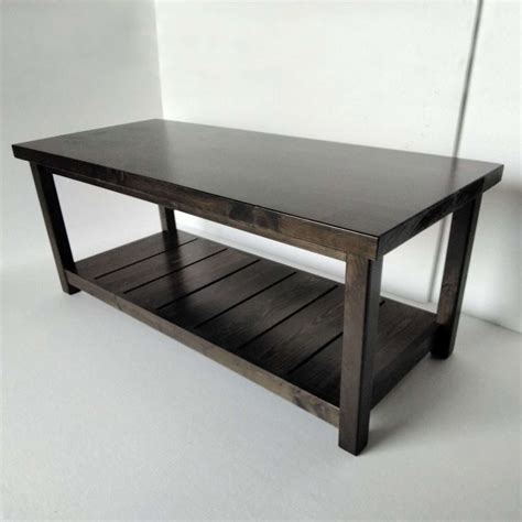 Rustic Farmhouse Coffee Table | Handcrafted, Solid Wood