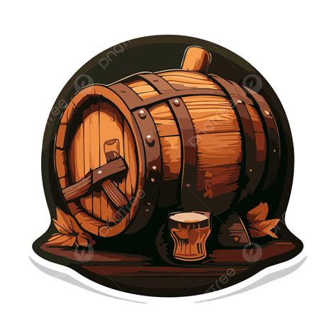 Beer Barrel Vector Png Vector Psd And Clipart With Transparent