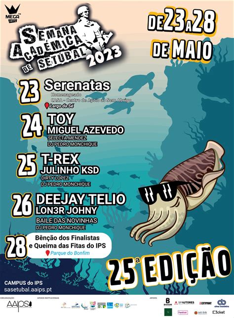 Deejay Telio T Rex e Toy atuam na Semana Académica de Setúbal New in