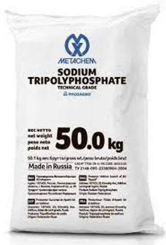 Stpp Sodium Tripolyphosphate Packaging Size 50 Kg Powder At Rs 88 Kg