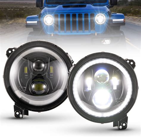 Amazon Bunker Indust Inch Led Headlights For Jeep