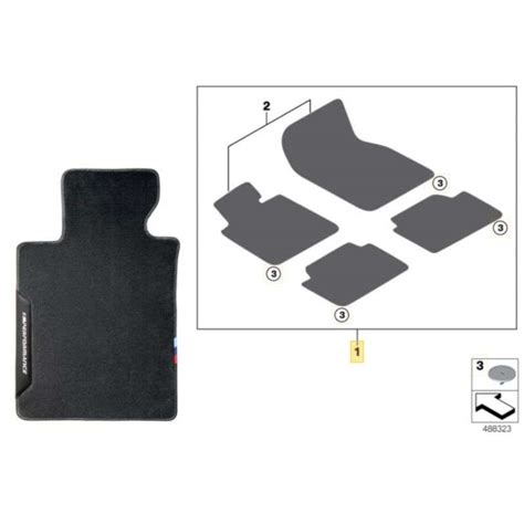 Genuine Bmw Oem G80 M3 M Performance Floor Mats Rhd Torqen