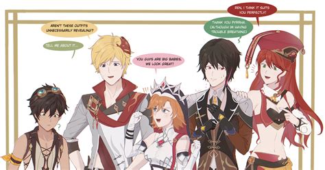 Rwby Jnpr Genshin Impact Cosplays Seshirukunのイラスト Pixiv