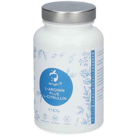 Naturvit L Arginin Plus L Citrullin St Shop Apotheke