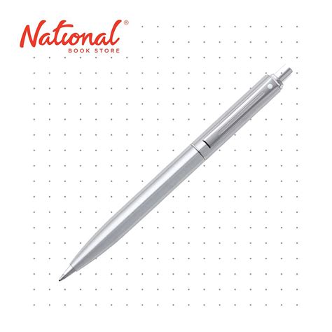 SHEAFFER SENTINEL FINE BALLPOINT PEN BRUSHED CHROME SE232351 PREMIUM PENS