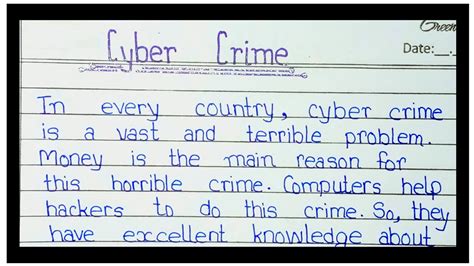 Essay On Cyber Crime Lines On Cyber Crime What Is Cyber Crime