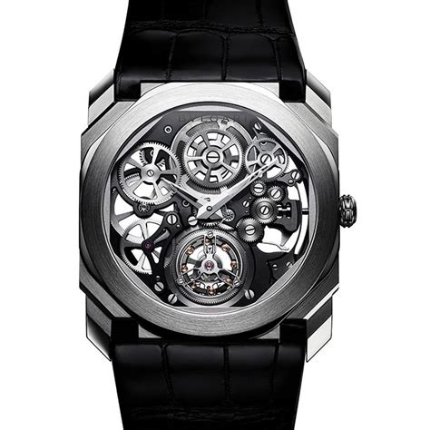 Octo Finissimo Tourbillon Skeleton Watch Bulgari The Jewellery Editor