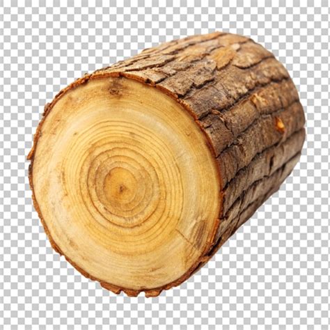 Wood Isolated On Transparent Background Premium AI Generated PSD