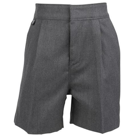 Grey School Shorts