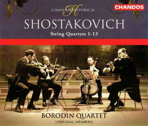 Shostakovich Borodin Quartet Original Members String Quartets