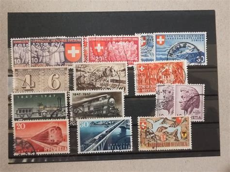 Schweizer Briefmarken Sammlung Jubil Ums Marken Kaufen Auf Ricardo