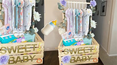 Diy Baby Shower Crate How To Easy Thoughtful And Adorable Baby