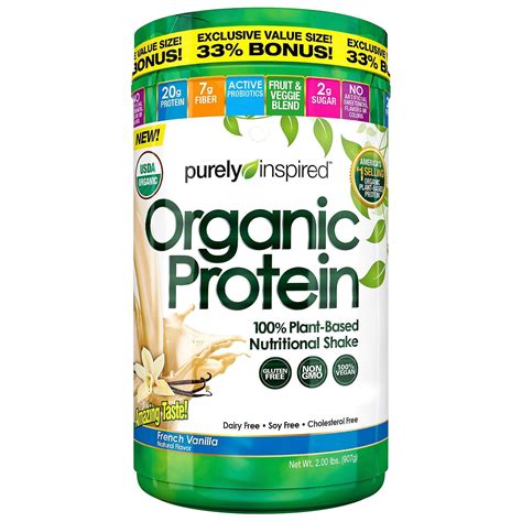 Purely Inspired Organic Plant Protein Powder French Vanilla 20g