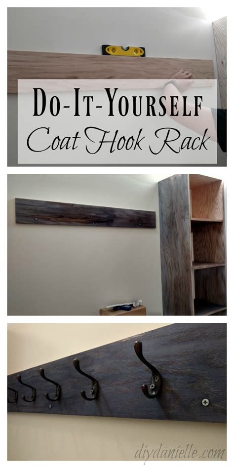 Diy Wall Mounted Coat Racks Diy Danielle