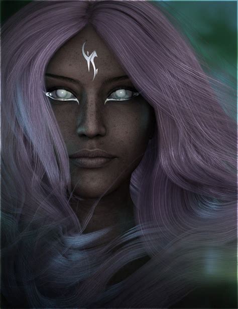 Dark Elf White Hair