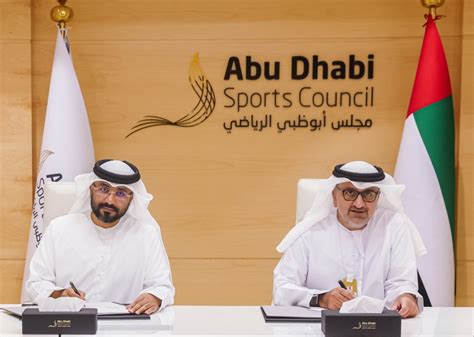 Statistics Centre – Abu Dhabi and Abu Dhabi Sports Council sign ...