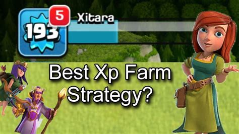 Best Xp Farm Method In The Clash Of Clans Youtube