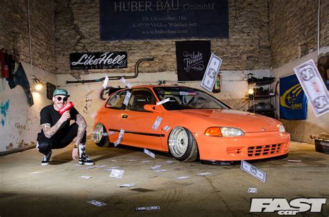 Stanced Honda Civic Eg Fast Car