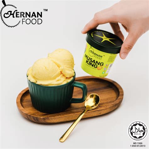 Hernanfood Musang King Ice Cream Ml Lazada