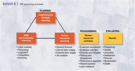 HR Planning Process Diagram | Quizlet