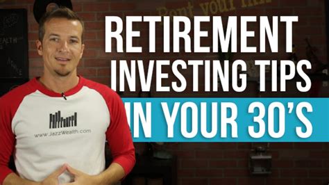 4 Retirement Investing Tips For 30 Somethings Youtube