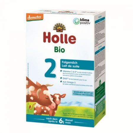 Lapte Praf Bio Formula De La Luni G Holle Bebe Tei