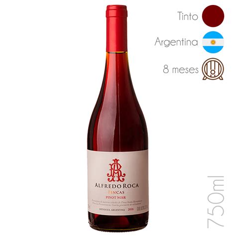 Vinho Tinto Argentino Alfredo Roca Fincas Pinot Noir Cwb Wine Shop