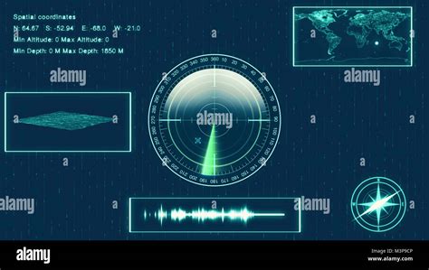 Submarine Sonar Screen Hi Res Stock Photography And Images Alamy