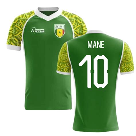 Football Shirts National Teams SENEGAL Official Romai Home Football ...