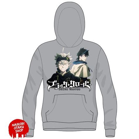 Black Clover Asta And Yuno Hoodie Nairobi Otaku Shop