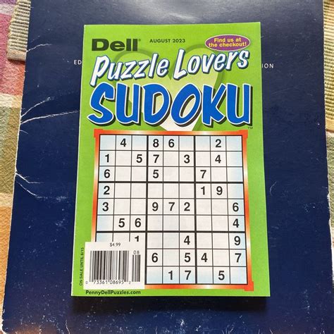 Puzzle Lovers Sudoku By Penny Dell Puzzles Paperback Pangobooks