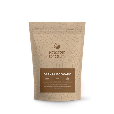 Zucker Dark Muscovado Online Kaufen Kaffee Braun