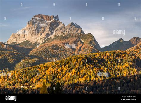 View Of Mount Pelmo In The Fall Season S Vito Di Cadore Belluno