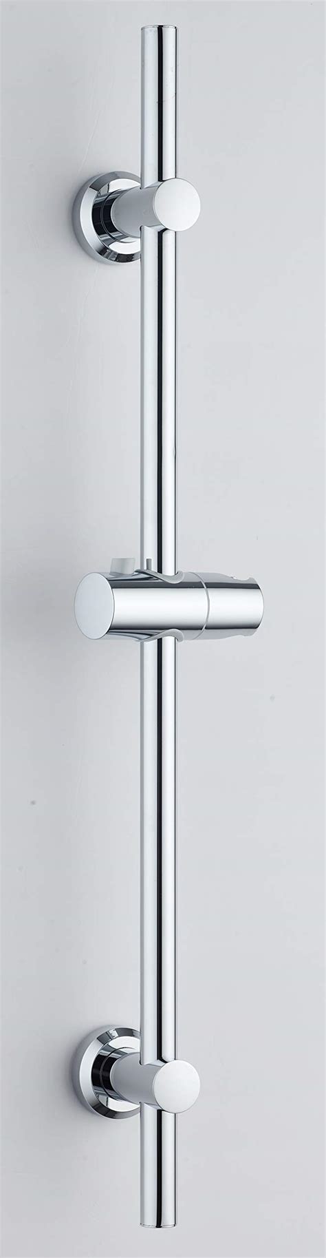 Buy Adjustable Shower Slider Riser Rail Chrome Shower Head Holder