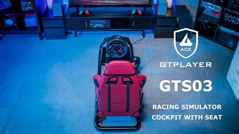 Gtplayer Gts Racing Simulator Cockpit With Seat Youtube