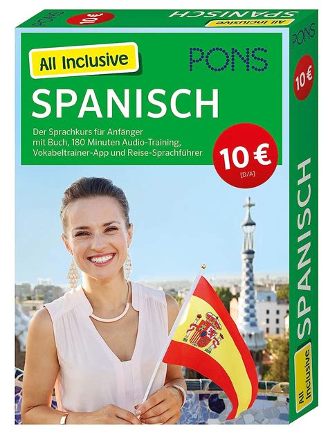 Pons All Inclusive Spanisch Der Sprachkurs F R Anf Nger Mit Buch