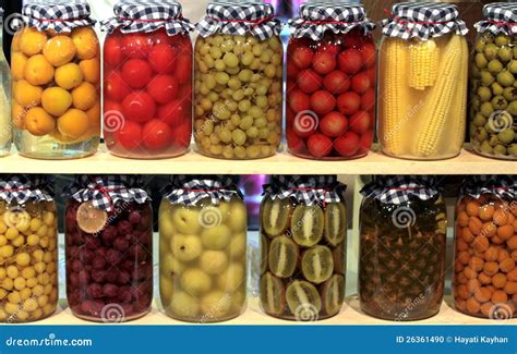 Frutas E Legumes Preservadas Foto De Stock Imagem De Multicolorido