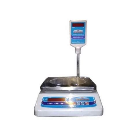 Digital Stainless Steel Table Top Weighing Scale Capacity 10 30 Kg At