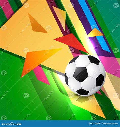 Abstract Football Art Stock Vector Illustration Of Background 42134642