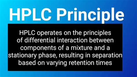 4.5 HPLC Full Form | HPLC Principle | HPLC Test