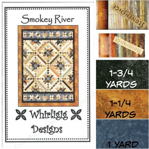 Smokey River Quilt Kit